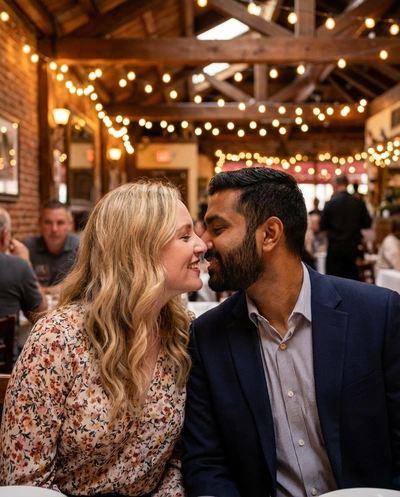 The Rom-Com Kiss — вариант 1