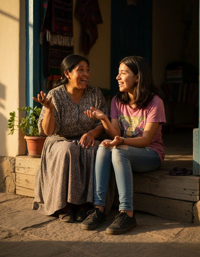 Candid Conversation — вариант 1